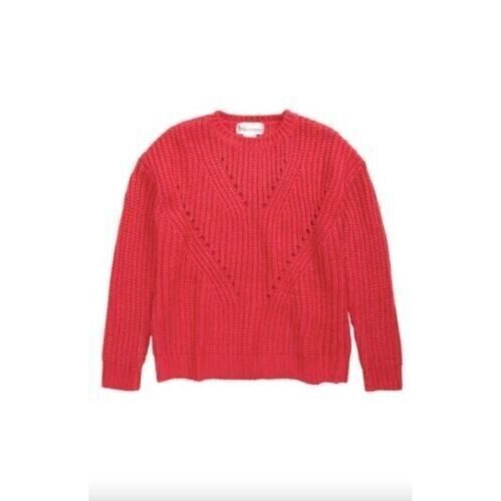 Cotton Emporium Girls Crewneck Pullover Sweater In Fuschia XLarge‎ MSRP $34